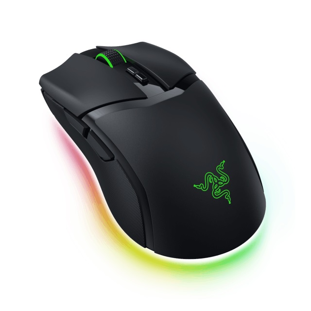  Razer Cobra Pro Ambidextrous RGB Wireless Optical Gaming Mouse (Black) - 30,000 DPI, 750 IPS, Focus Pro 30K Optical Sensor, Razer HyperSpeed Wireless & Bluetooth Connectivity  